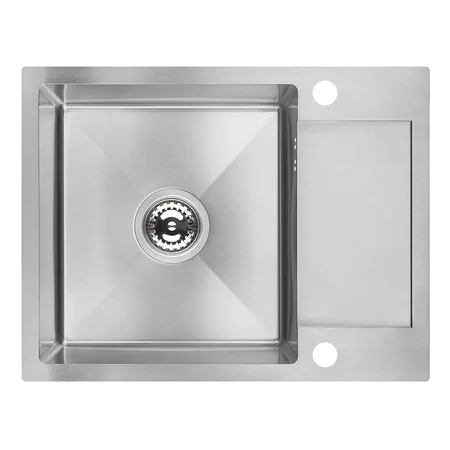 Darmowa Dostawa - Zlewozmywak stalowy 57x44 cm stal Laveo Marmara SAM013T