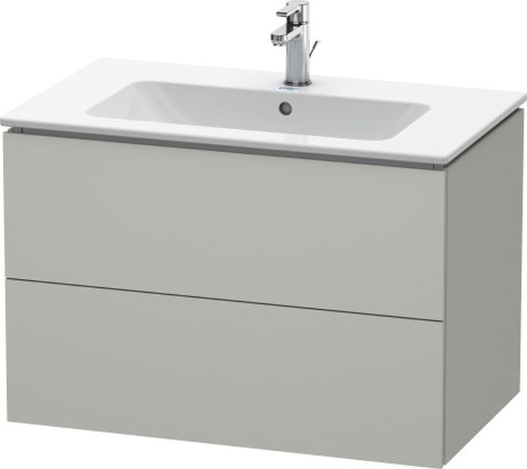 Darmowa Dostawa - Szafka 82x48.1x55 cm podumywalkowa wisząca szara Duravit L-Cube LC624100707