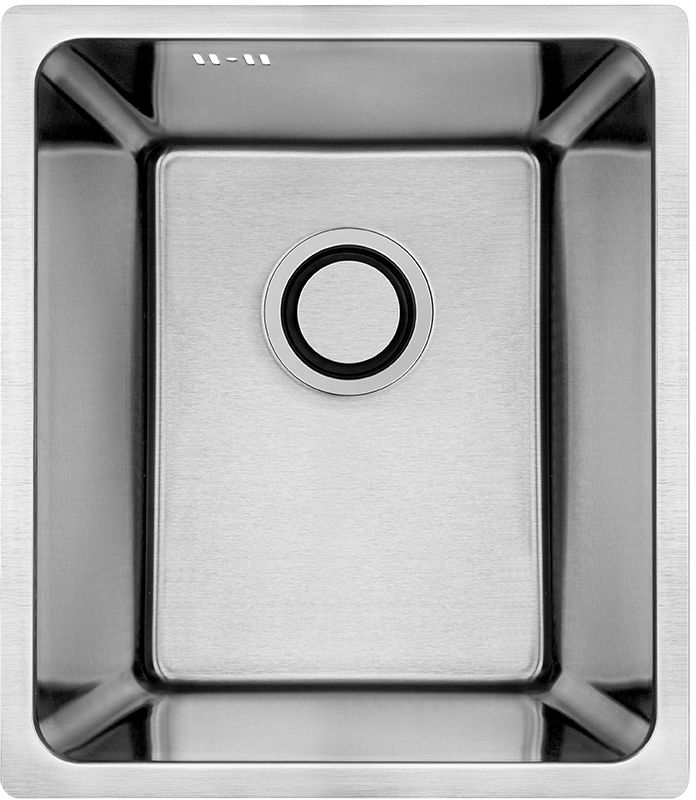 Darmowa Dostawa - Zlewozmywak stalowy z syfonem 44x38 cm Laveo Aden SLA010A