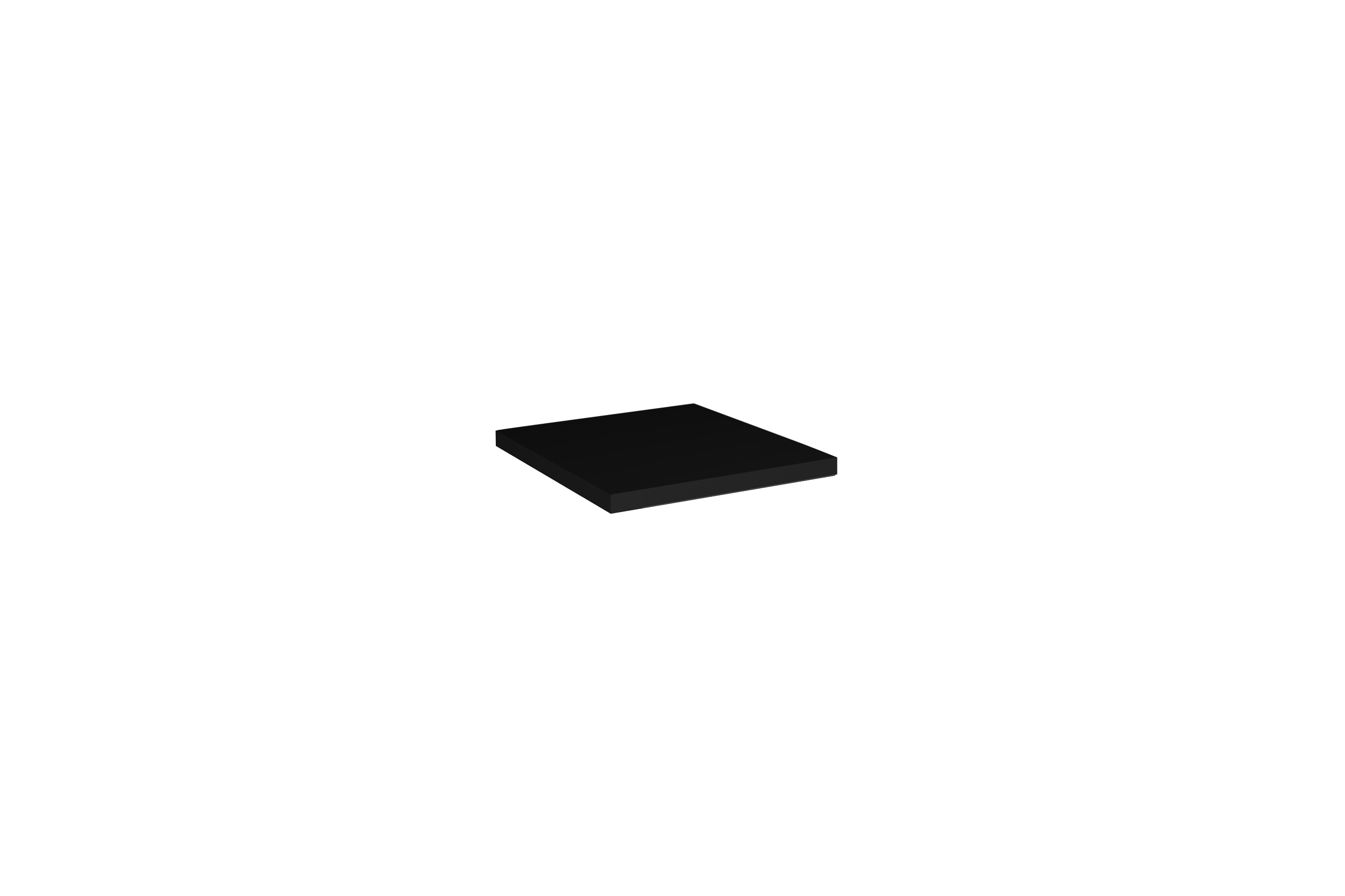 Darmowa Dostawa - Blat 40x30.4 cm czarny Comad Nova Black NOVABLACKB8930