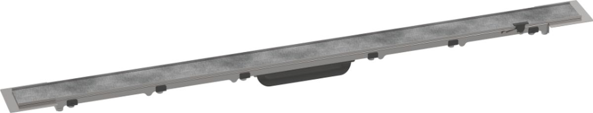 Darmowa Dostawa - Odpływ liniowy 100 cm Hansgrohe RainDrain Rock 56033000