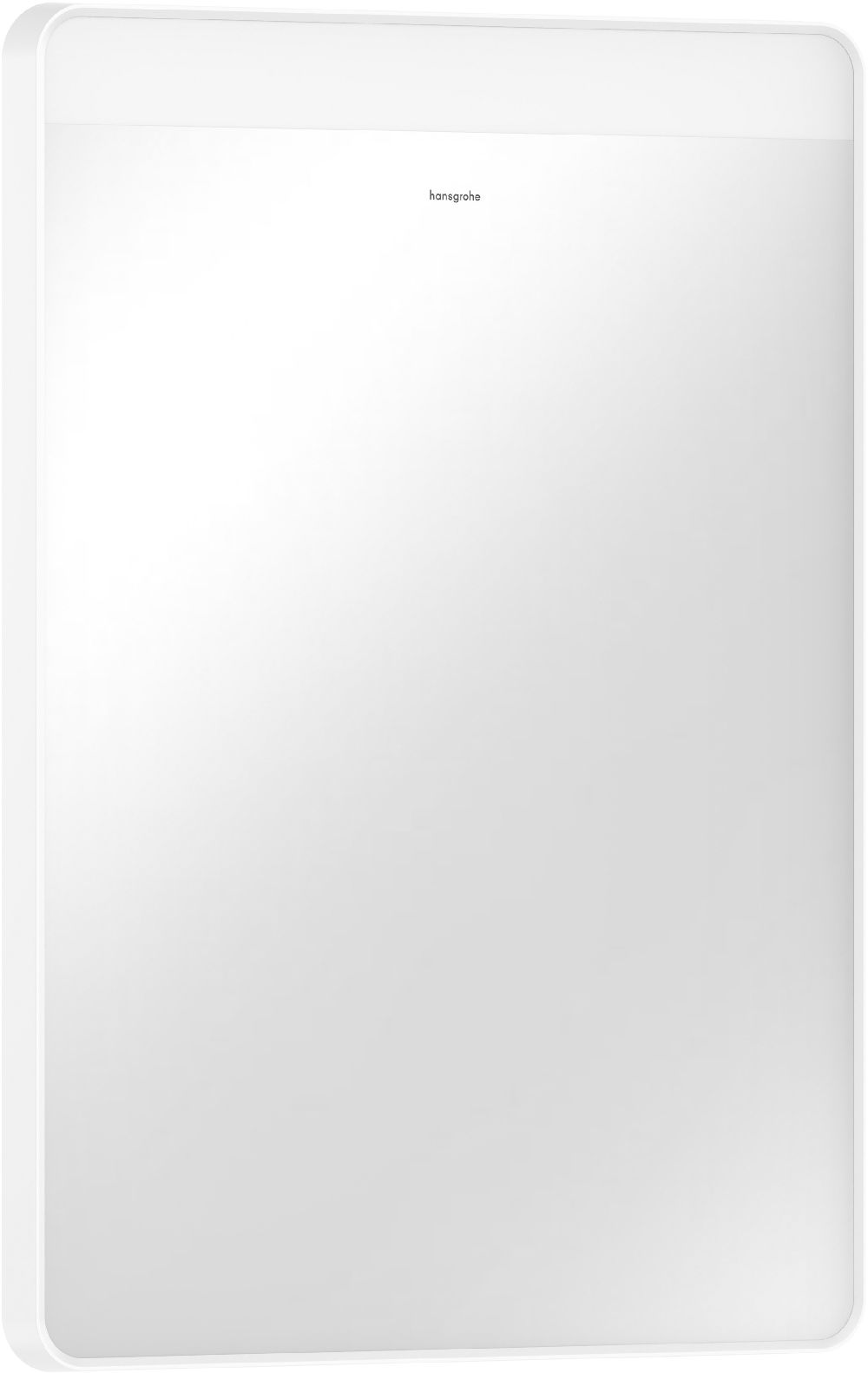 Darmowa Dostawa - Lustro 50x70 cm prostokątne z oświetleniem biały Hansgrohe Xarita Lite Q 54956700