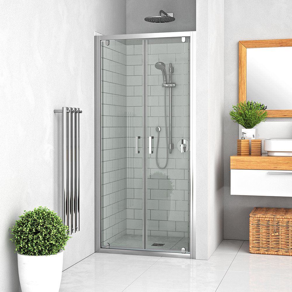 Darmowa Dostawa - Drzwi prysznicowe 80 cm uchylne Roth Lega 55280000000002