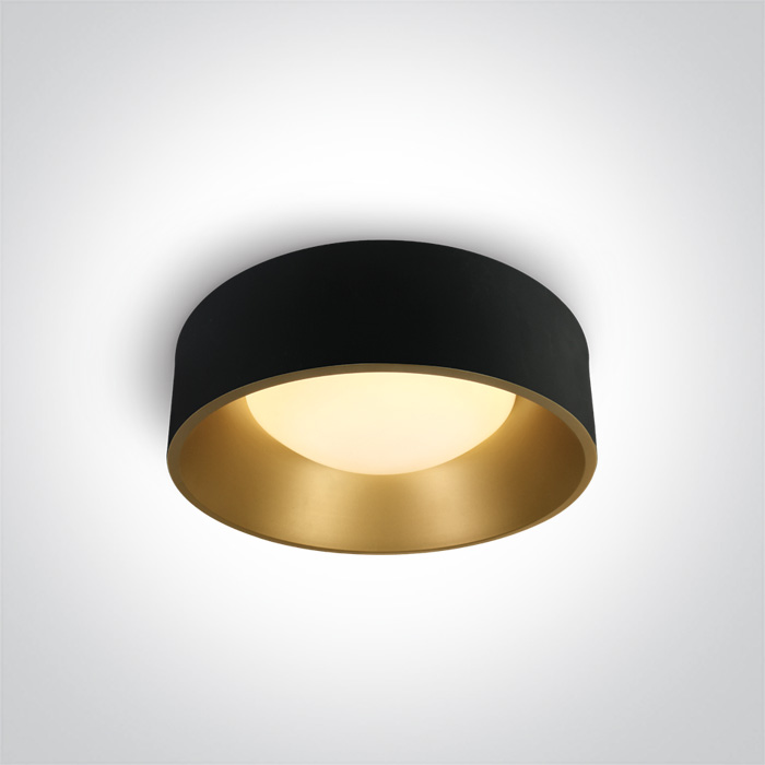 Darmowa Dostawa - Lampa podsufitowa 1x30 W czarny One Light Asteri 67452BW