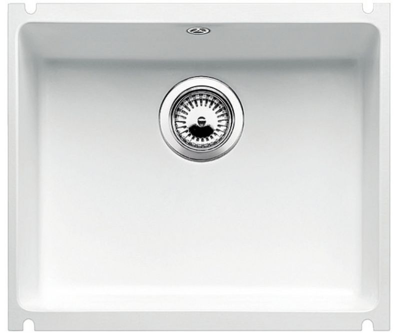 Darmowa Dostawa - Zlewozmywak ceramiczny 54.3x45.6 cm biały Blanco Subline 500-U 514506