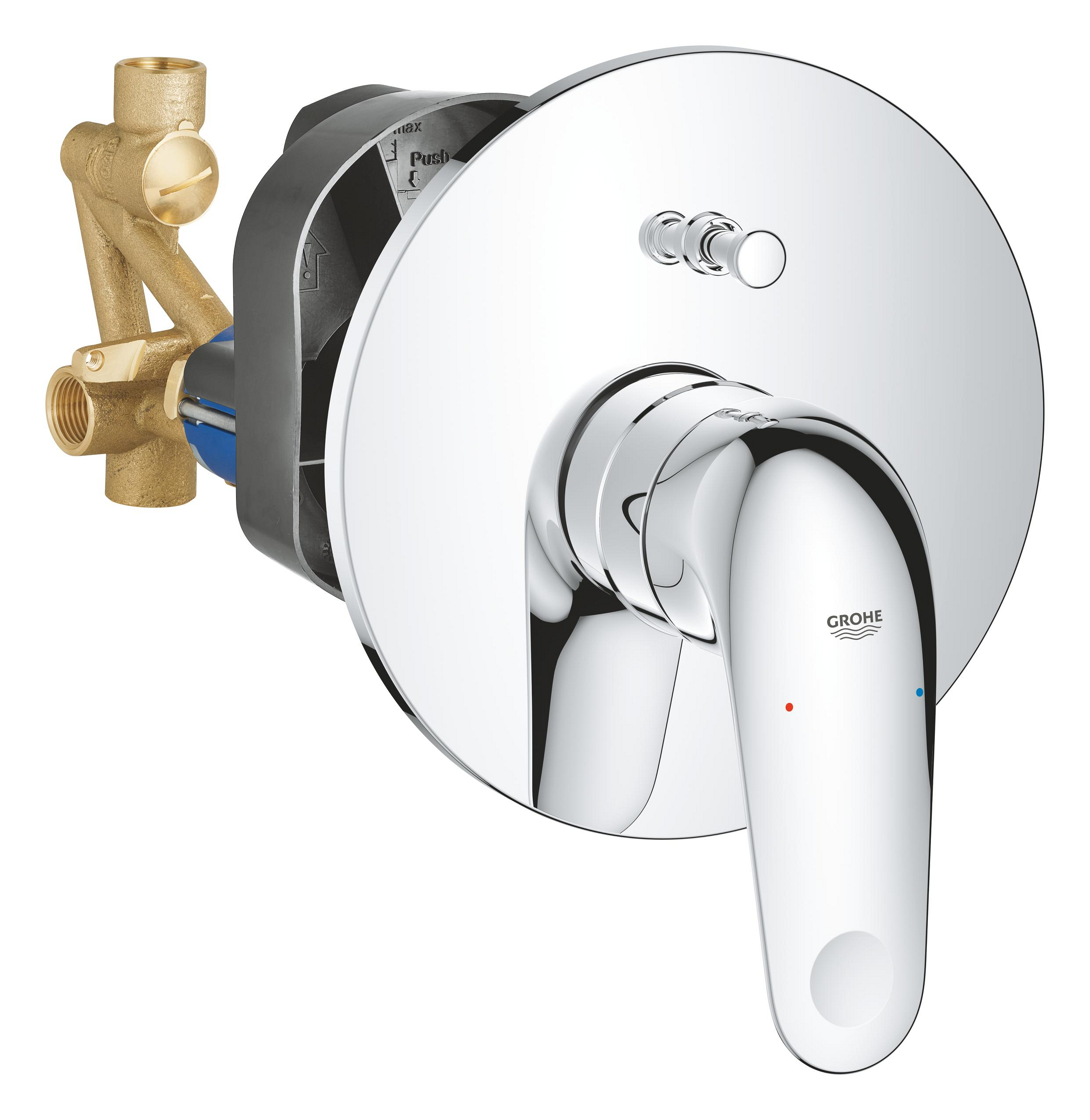 Darmowa Dostawa - Bateria wannowo-prysznicowa podtynkowa chrom Grohe Swift 24336001