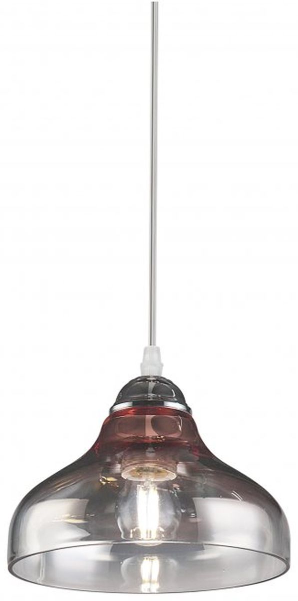 Darmowa Dostawa - Lampa wisząca 1x40 W czarna-przezroczysta GTV Marite OSMARI10DEC