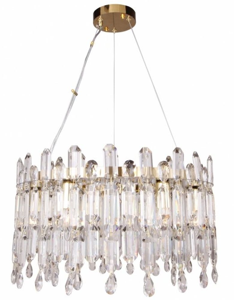 Darmowa Dostawa - Lampa wisząca 6x40 W przezroczysta Zuma Line Crown 9867500