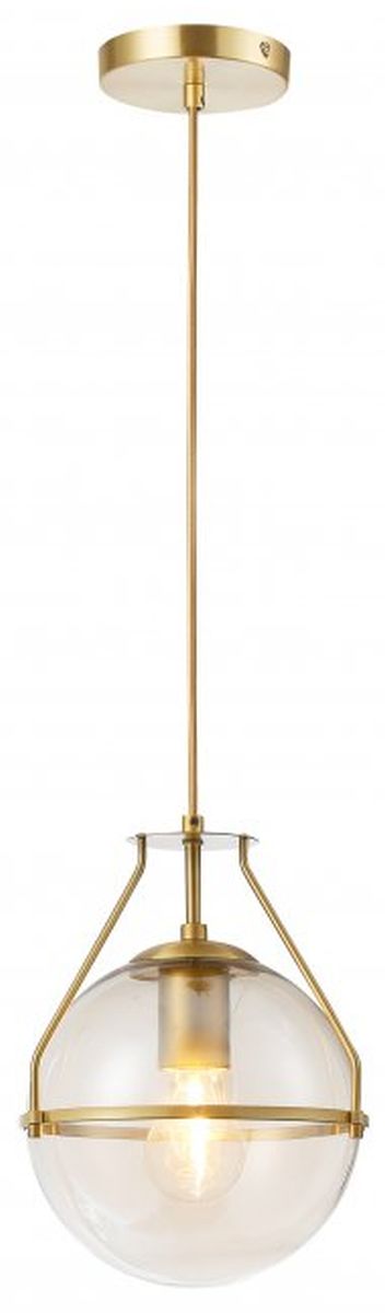 Darmowa Dostawa - Lampa wisząca 1x25 W przezroczysta-złota GTV Drop OSDRO240DEC