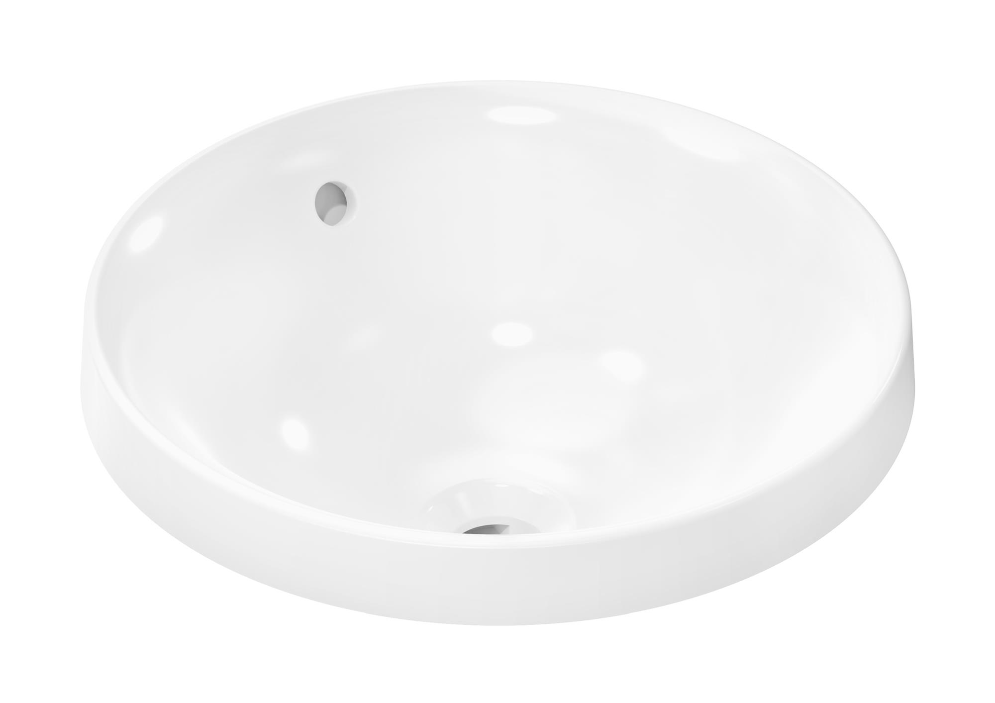 Darmowa Dostawa - Umywalka 40x40 cm okrągła wpuszczana biała Hansgrohe Xuniva S 60155450