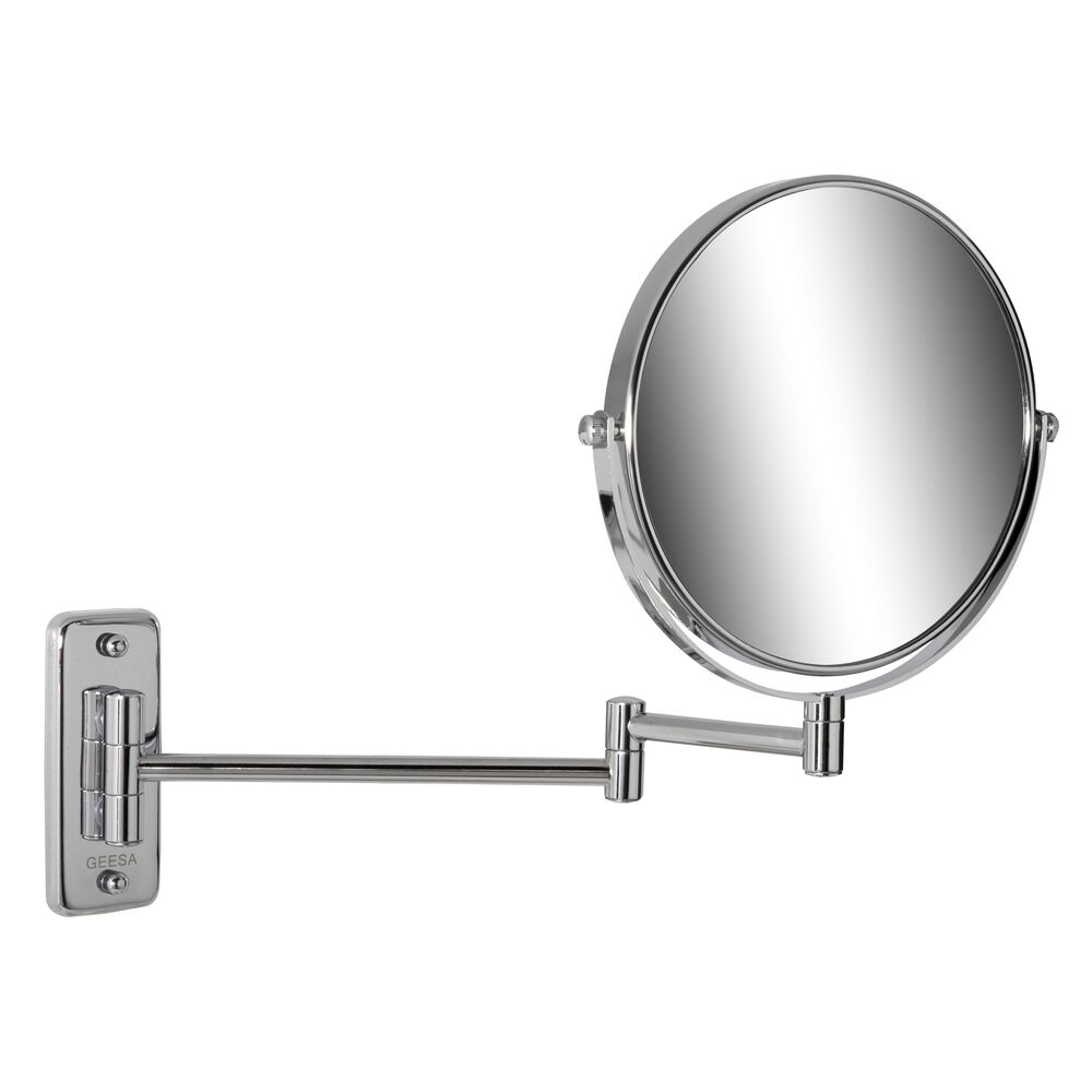 Darmowa Dostawa - Lusterko kosmetyczne 20x20 cm okrągłe chrom Geesa Mirror 911086