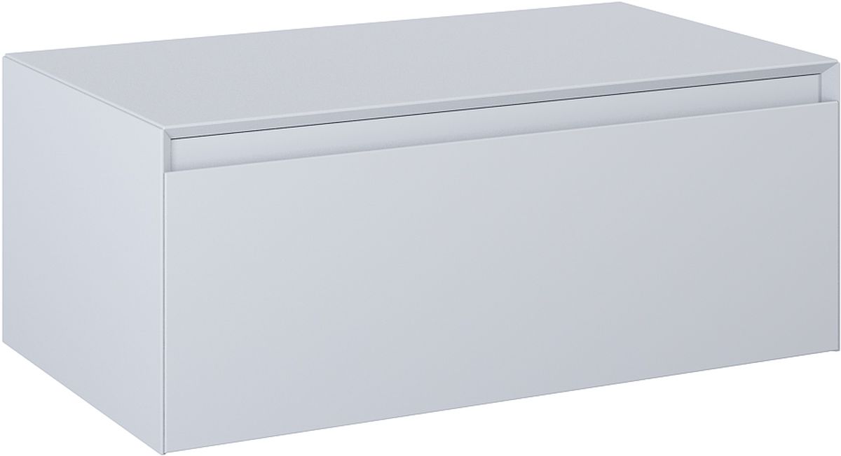 Darmowa Dostawa - Szafka z blatem 80x45.8x31.9 cm boczna wisząca szara Elita Split Slim RE080804057040
