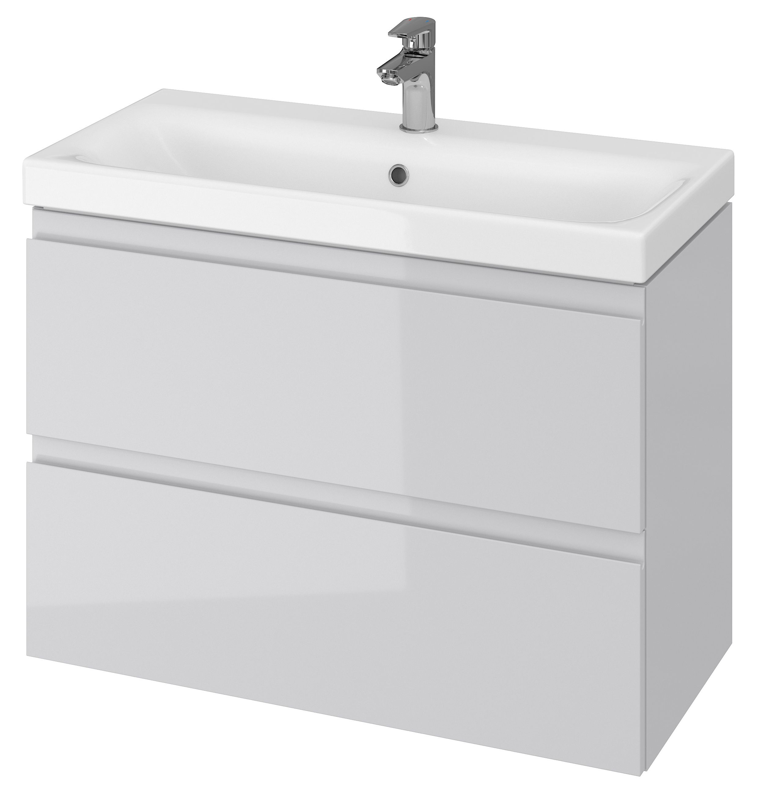 Darmowa Dostawa - Szafka wisząca podumywalkowa 79.5x37.5 cm Cersanit Moduo S590001ECO