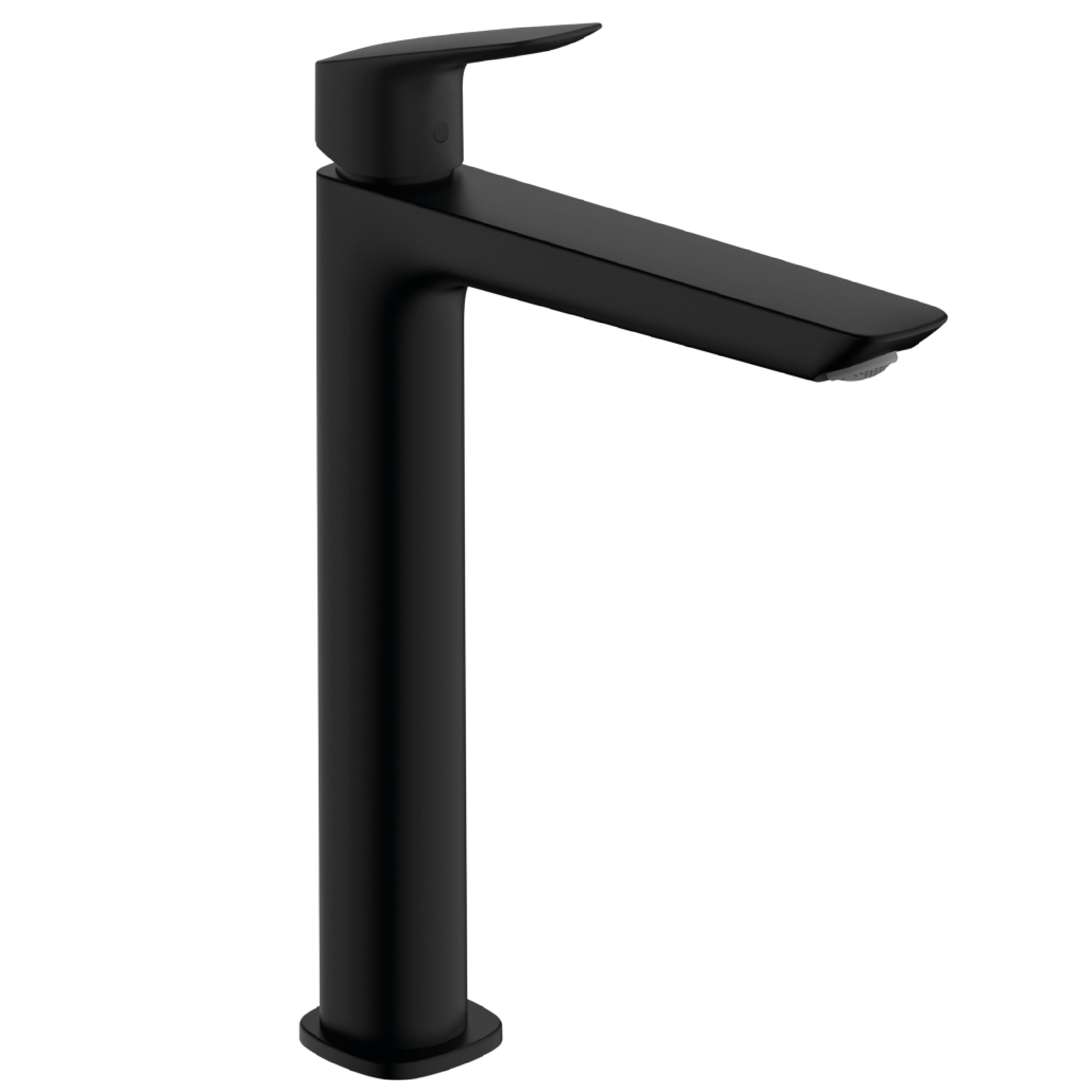 Darmowa Dostawa - Bateria umywalkowa stojąca czarny Hansgrohe Logis 71258670