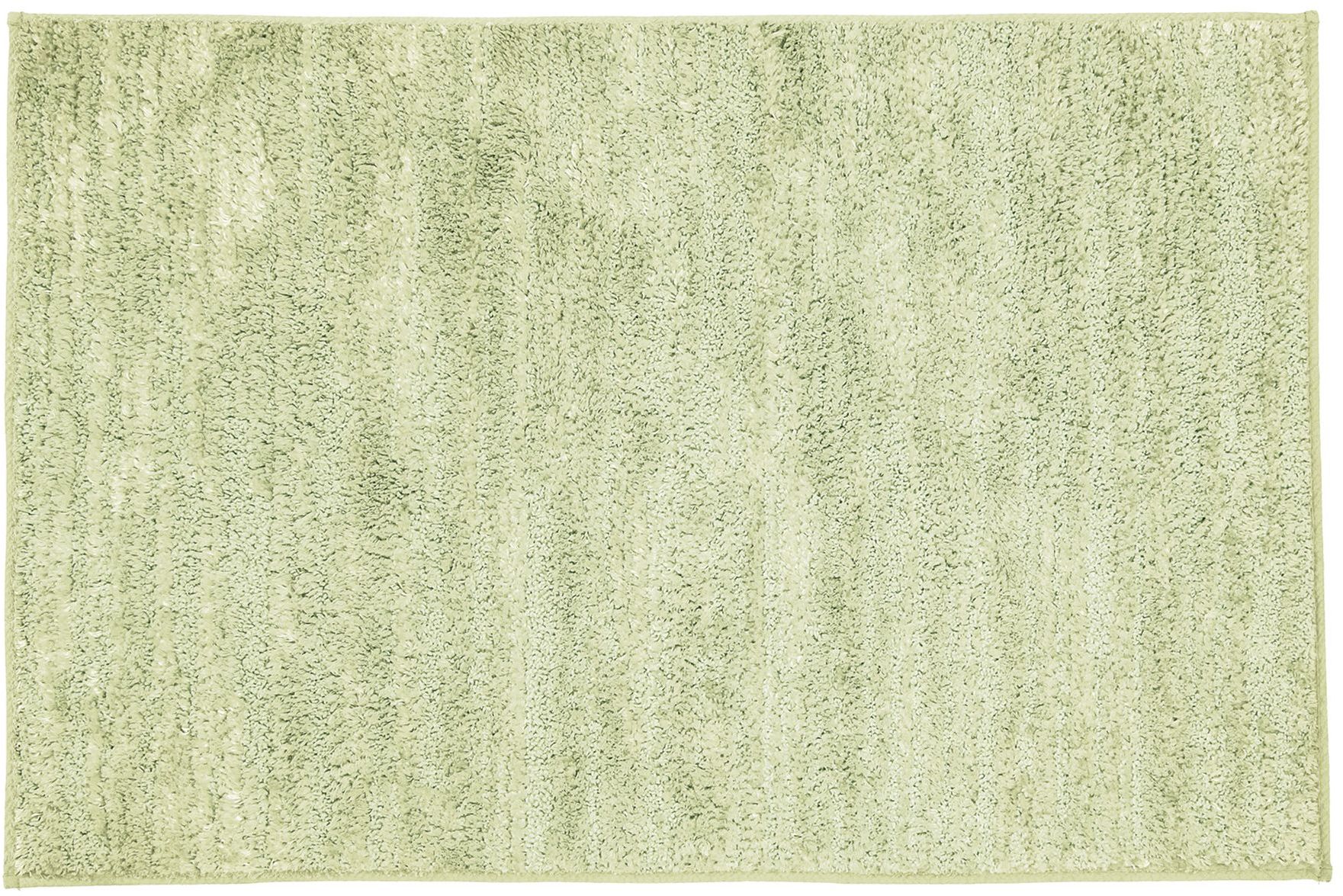 Darmowa Dostawa - Dywanik łazienkowy 65x55 cm prostokątny zielony Kleine Wolke Glow 9186616539