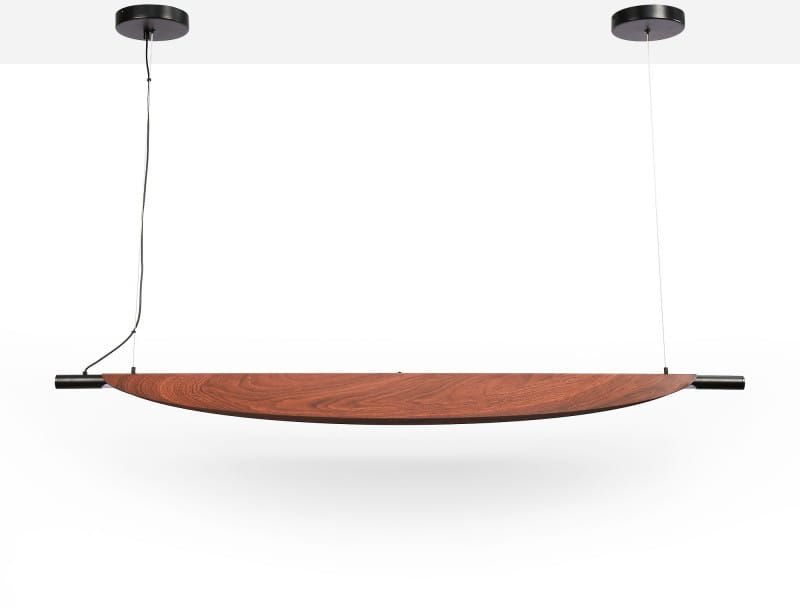Darmowa Dostawa - Lampa wisząca 1x28 W czarna-brązowa Abruzzo Japanese ABRLWJ28W