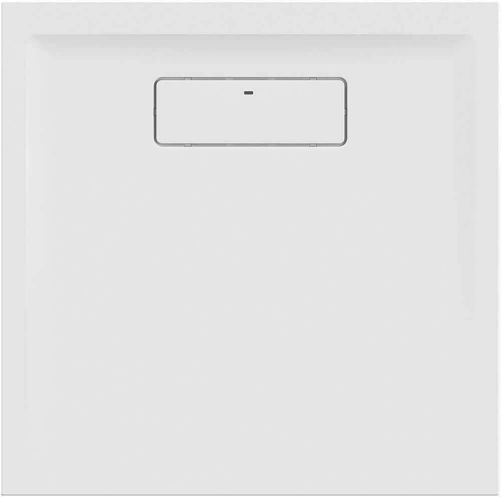 Darmowa Dostawa - Brodzik kwadratowy 80x80 cm biały Sanplast Modern Mineral 645570002001000