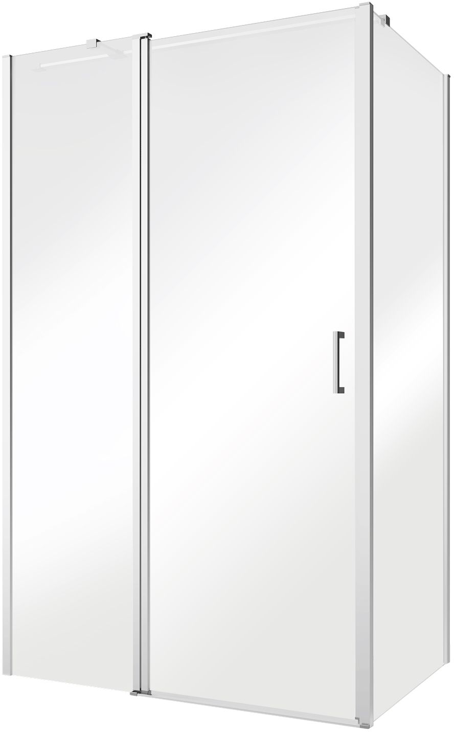 Darmowa Dostawa - Ścianka prysznicowa 80 cm Besco Exo-CH PCH80190C