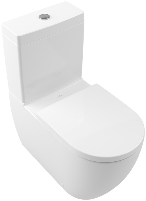 Darmowa Dostawa - Miska kompakt WC biały Villeroy & Boch Subway 3.0 4672T0R1