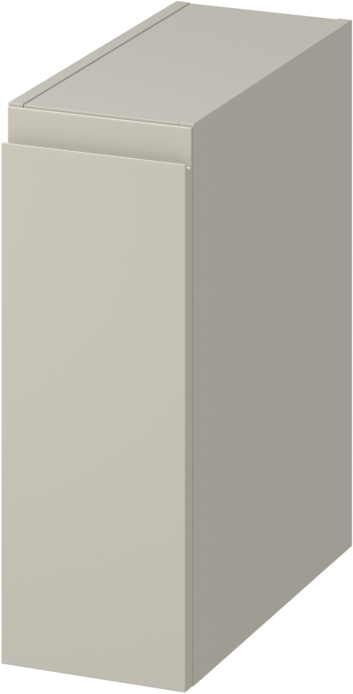 Darmowa Dostawa - Szafka 20x44.6x55 cm boczna wisząca beżowa Cersanit Moduo S590117