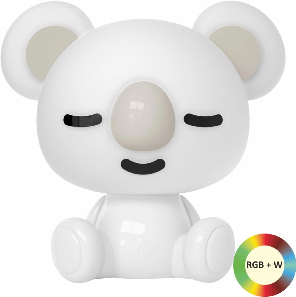 Darmowa Dostawa - Lampka nocna dziecięca 1x2.5 W biała Goldlux Koala 325648