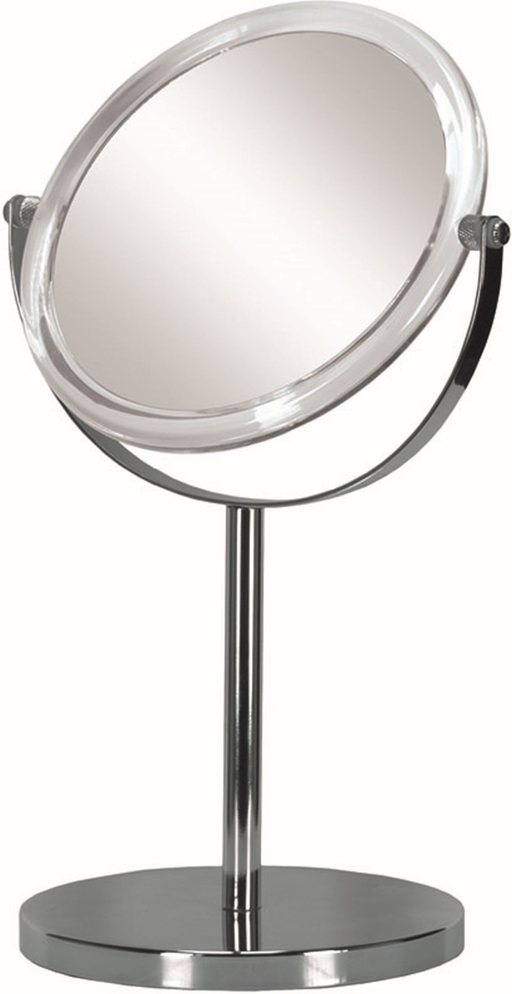 Darmowa Dostawa - Lusterko kosmetyczne 15.3x15.3 cm okrągłe chrom Kleine Wolke Mirror 5885116886