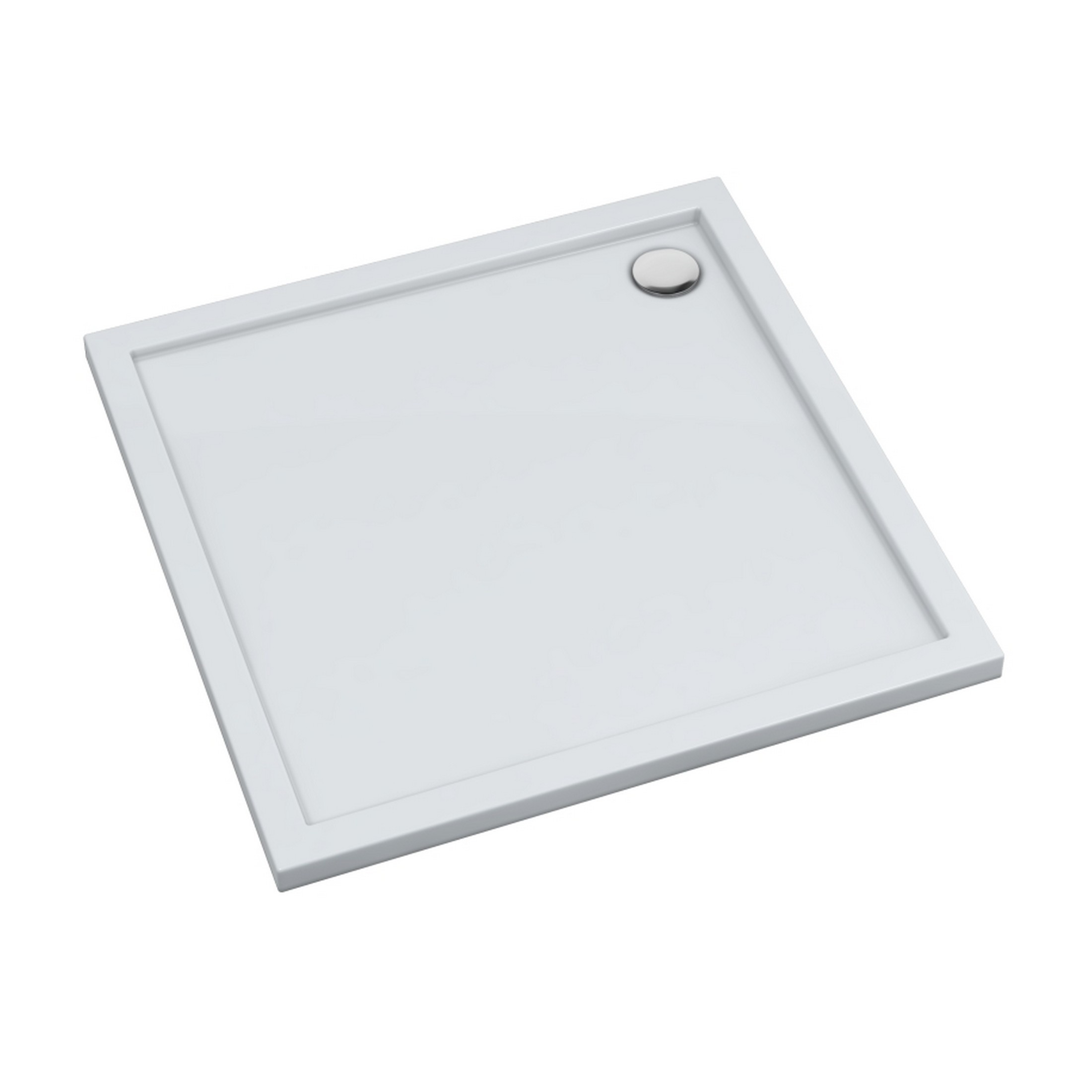 Darmowa Dostawa - Brodzik kwadratowy 80x80 cm biały Schedline Collection Sharper 3SS1K8080