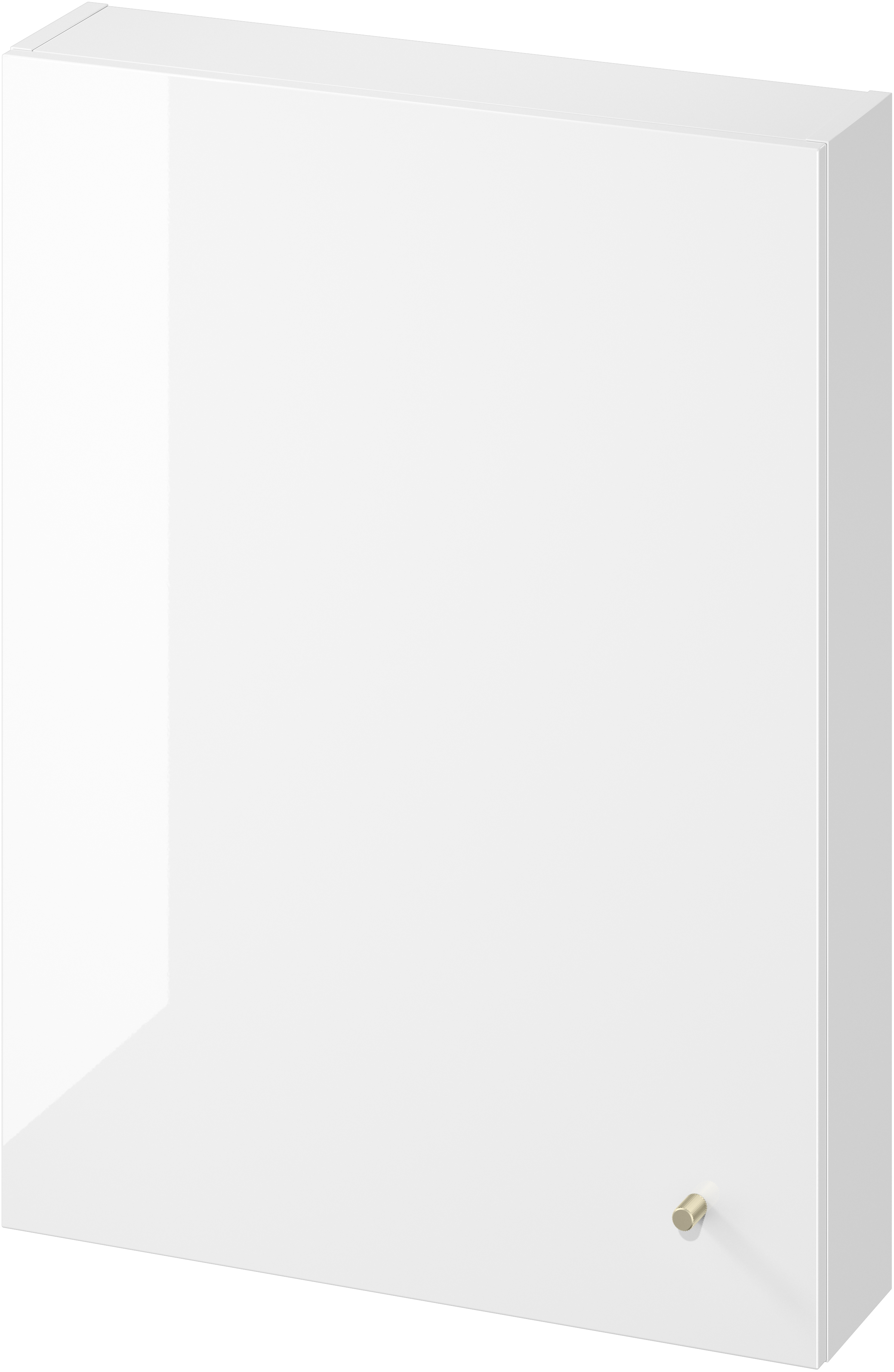Darmowa Dostawa - Szafka 59.4x14x80 cm boczna wisząca biała Cersanit Larga S932004