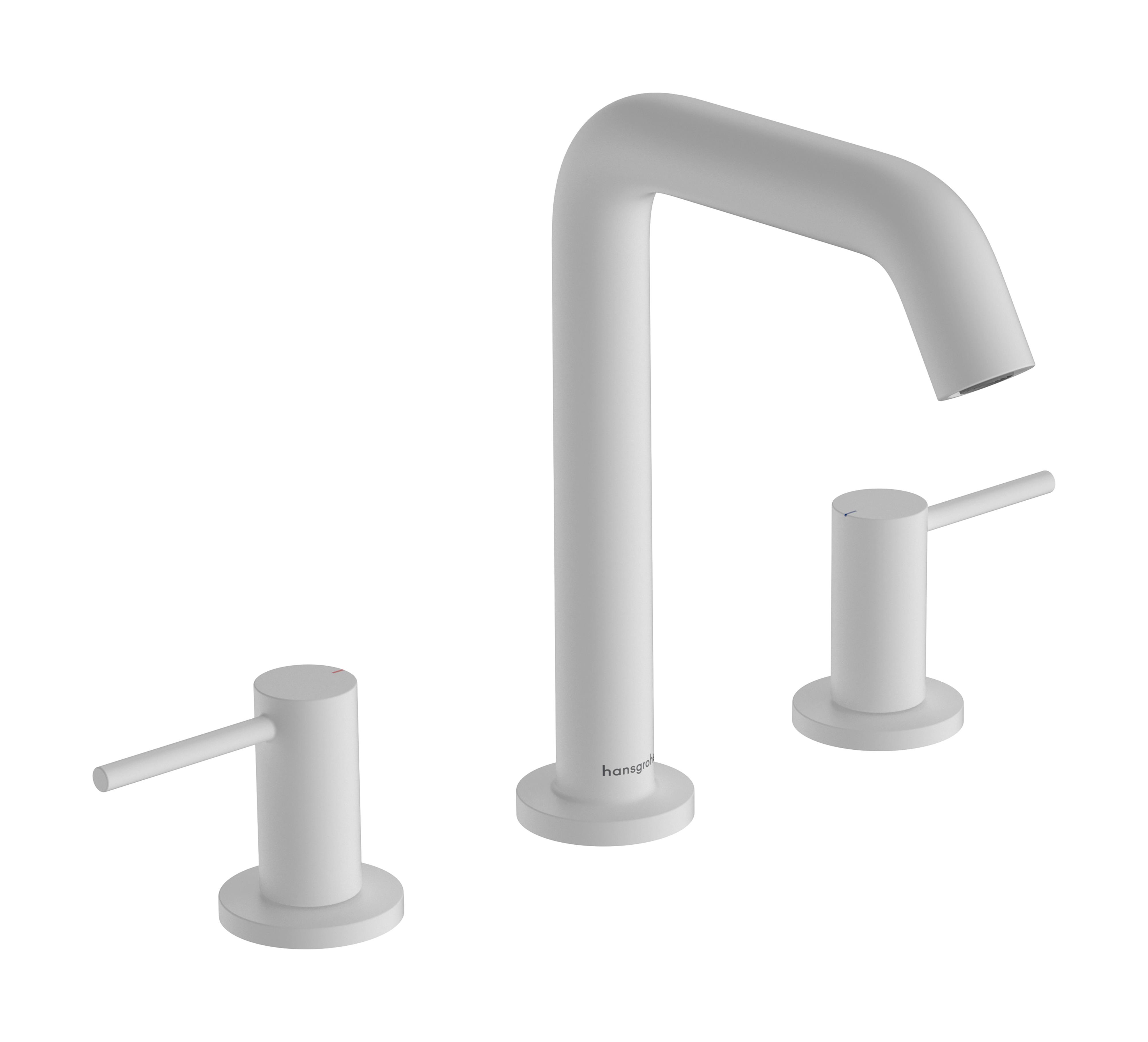 Darmowa Dostawa - Bateria umywalkowa stojąca biały Hansgrohe Tecturis S 73330700