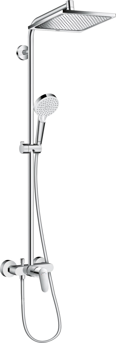 Darmowa Dostawa - Zestaw prysznicowy ścienny chrom Hansgrohe Crometta 27284000