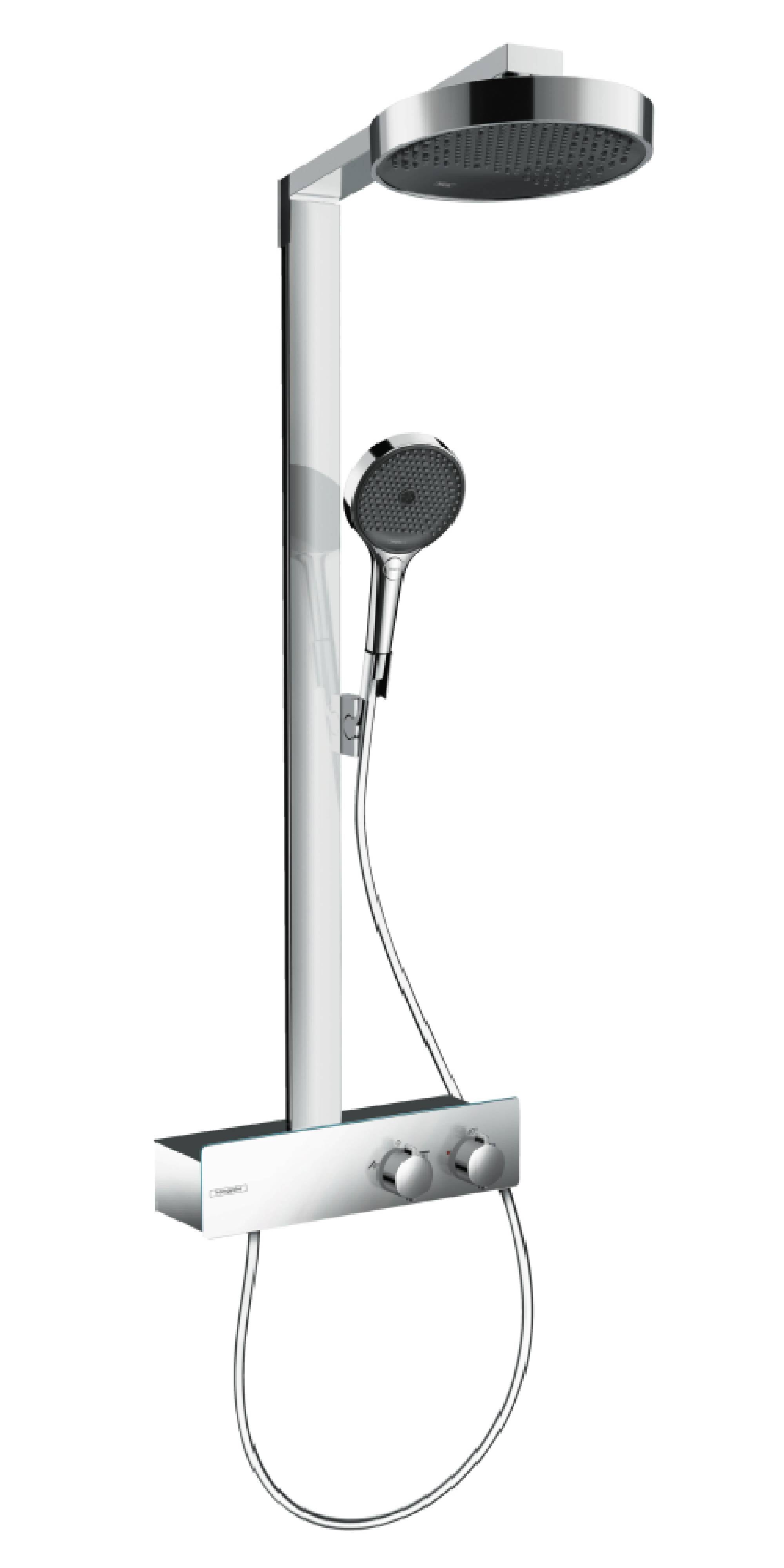 Darmowa Dostawa - Zestaw prysznicowy ścienny chrom Hansgrohe Rainfinity 28742000