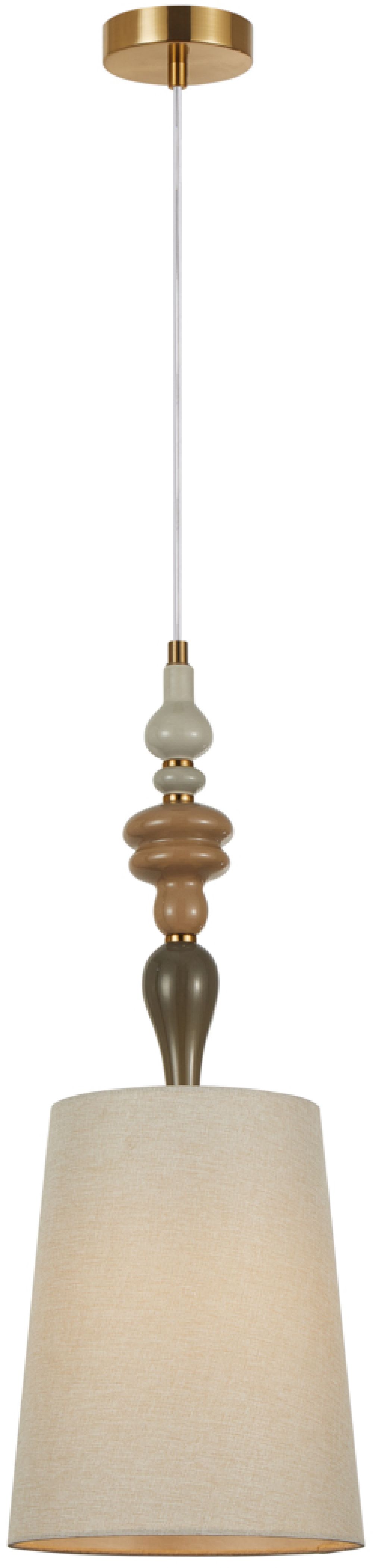 Darmowa Dostawa - Lampa wisząca 1x60 W brązowa Italux Moren PND84678CAB