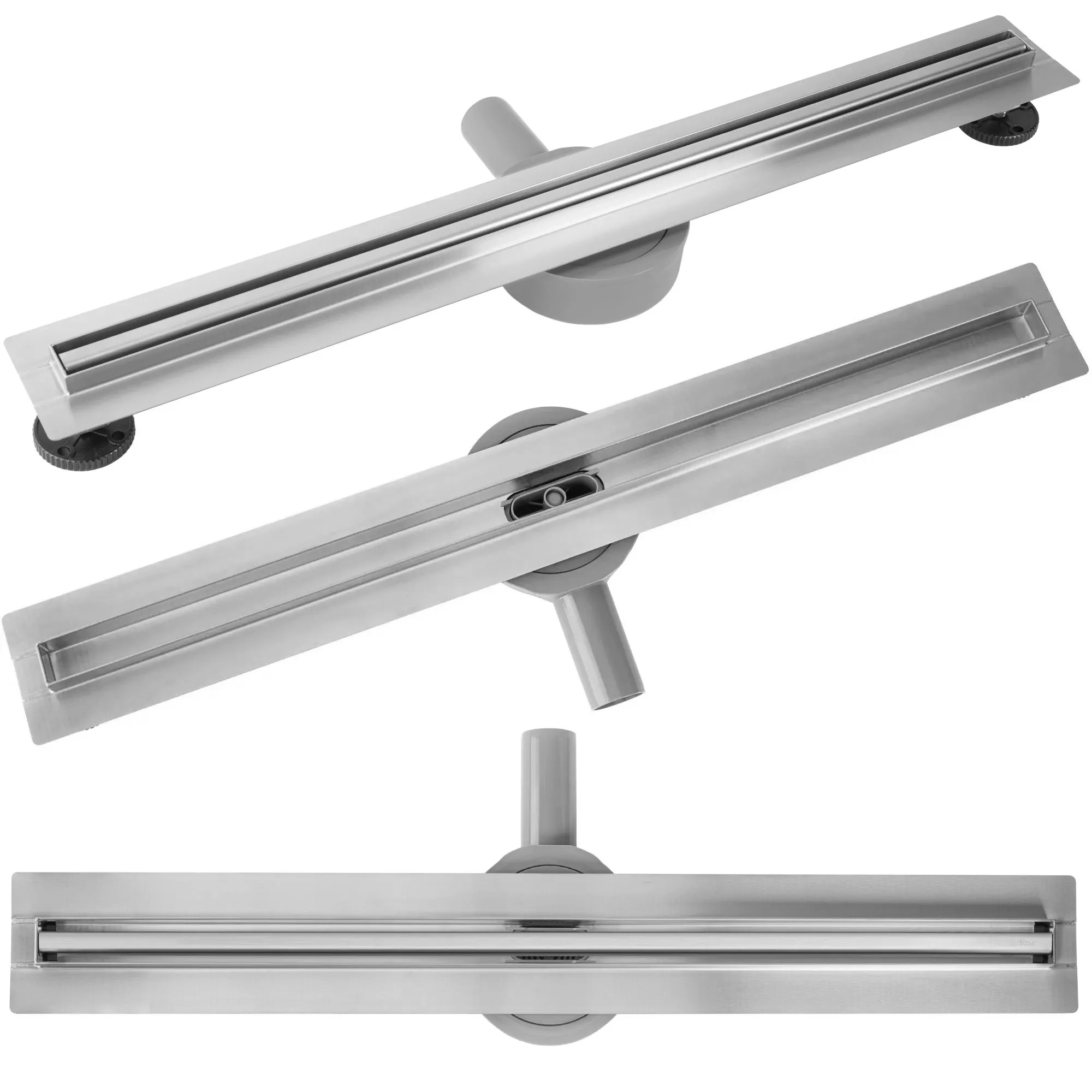 Darmowa Dostawa - Odpływ liniowy 80 cm stal Rea Neox Slim Pro REAG5802