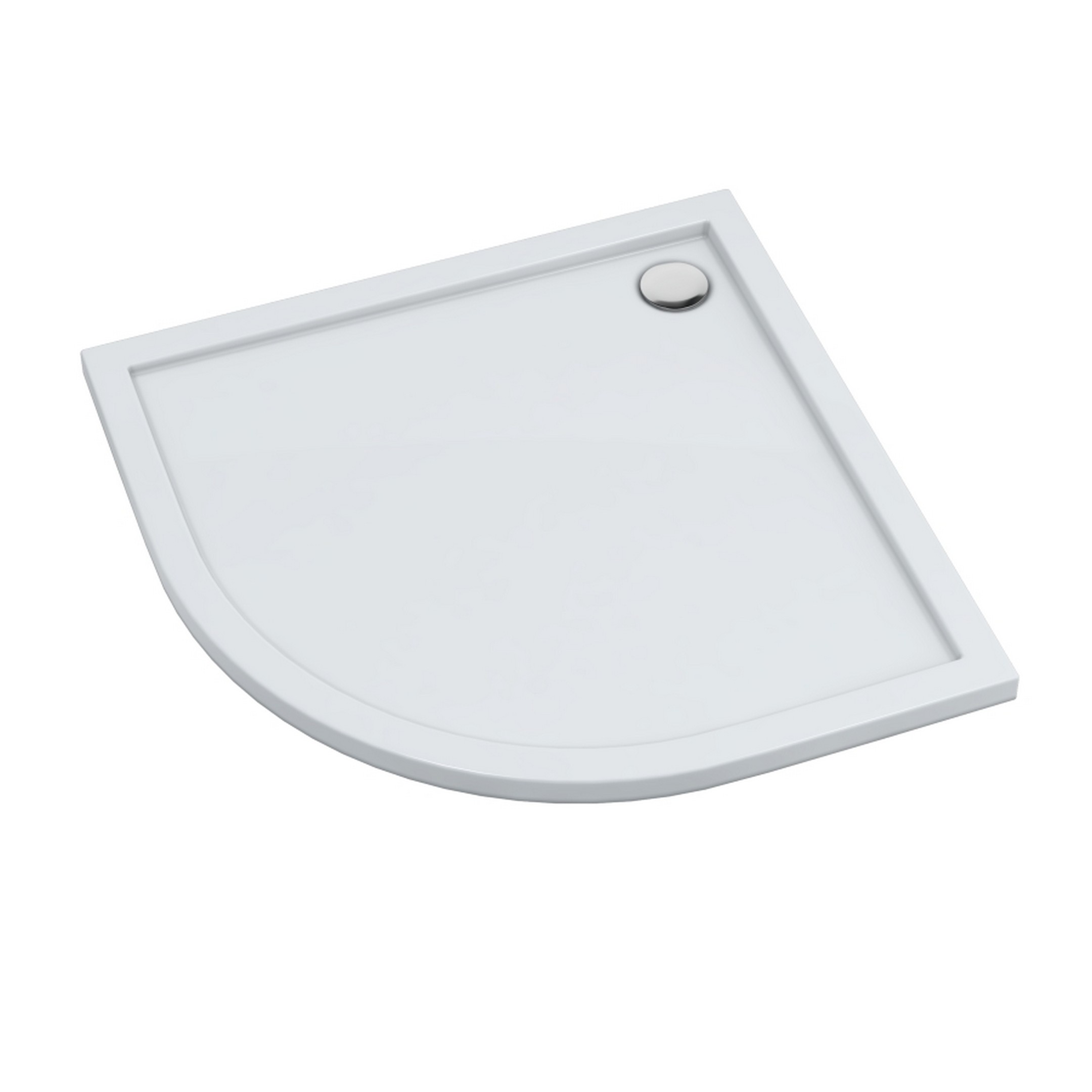 Darmowa Dostawa - Brodzik półokrągły 80x80 cm biały Schedline Sharper 3SS1O8080