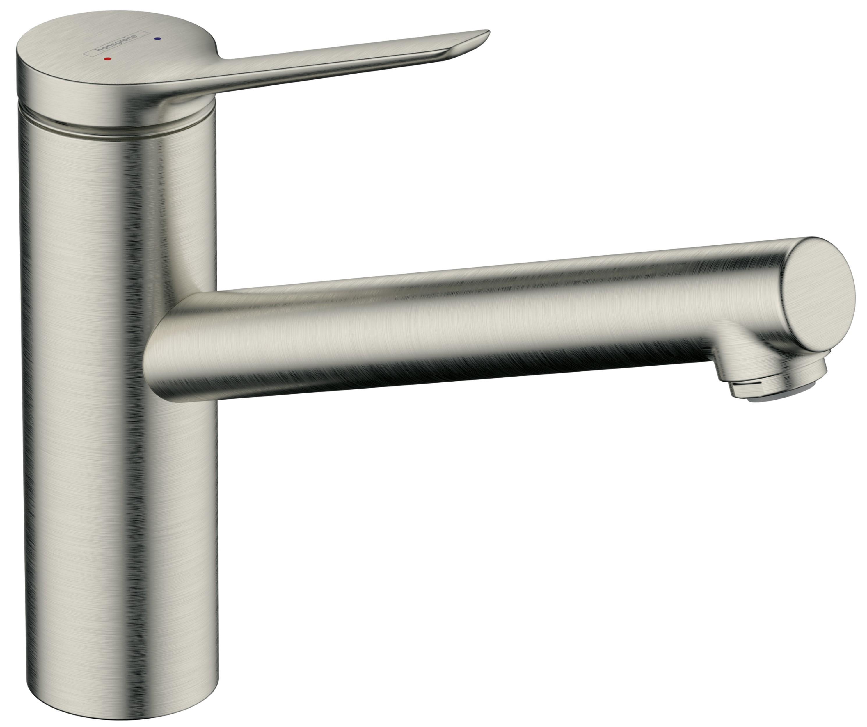 Darmowa Dostawa - Bateria kuchenna stojąca stal Hansgrohe Zesis M33 74806800
