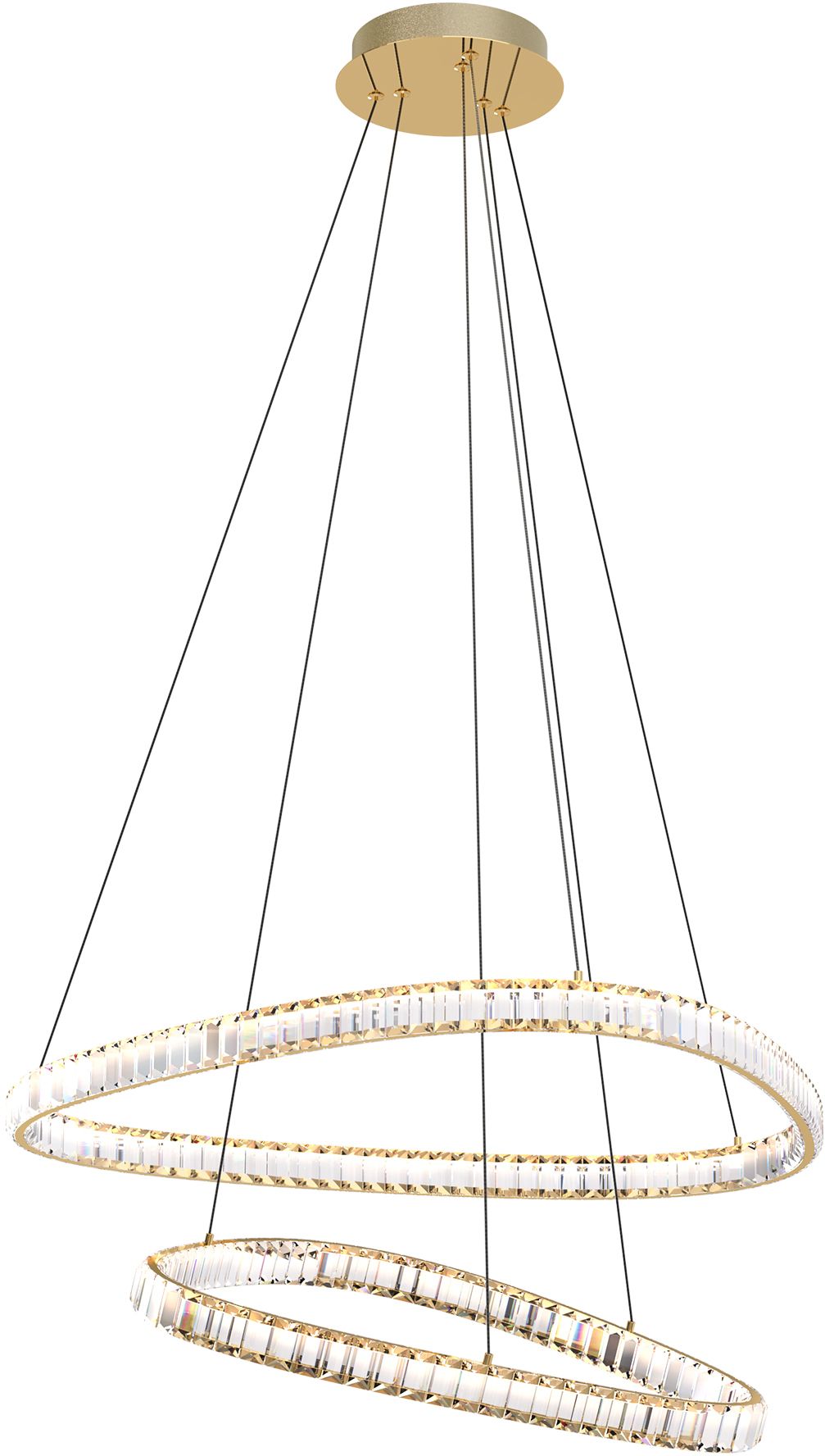 Darmowa Dostawa - Lampa wisząca 1x36 W przezroczysta Zuma Line Athesa MD316923GT