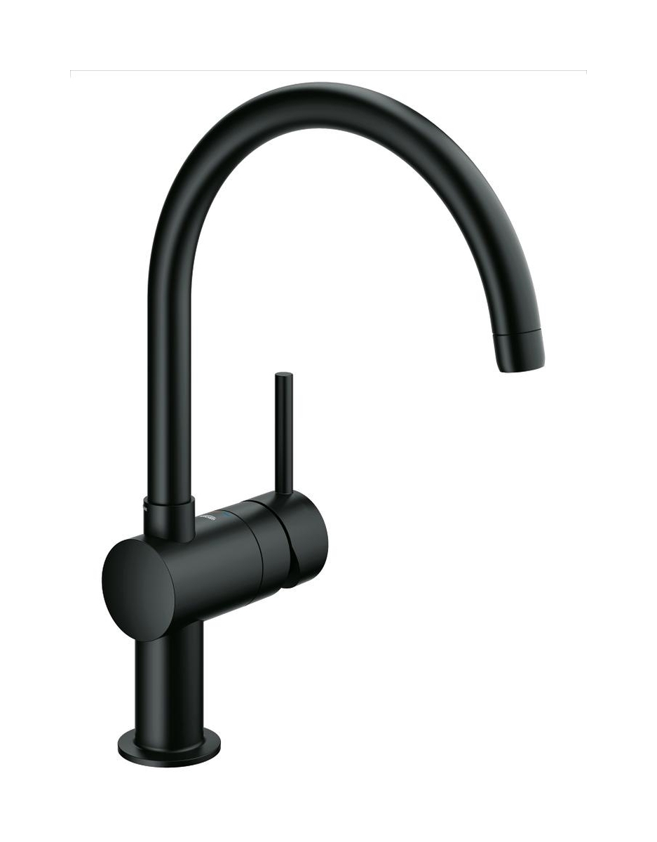 Darmowa Dostawa - Bateria kuchenna stojąca czarna Grohe Minta 32917KS0