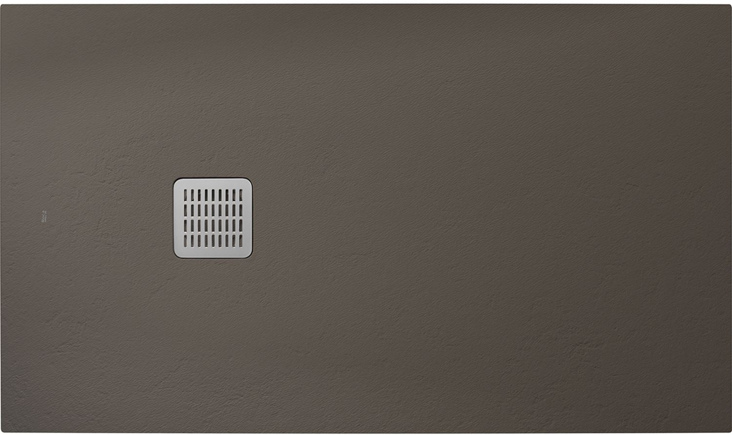 Darmowa Dostawa - Brodzik prostokątny 100x80 cm kawowy Roca Terran AP1013E832001660