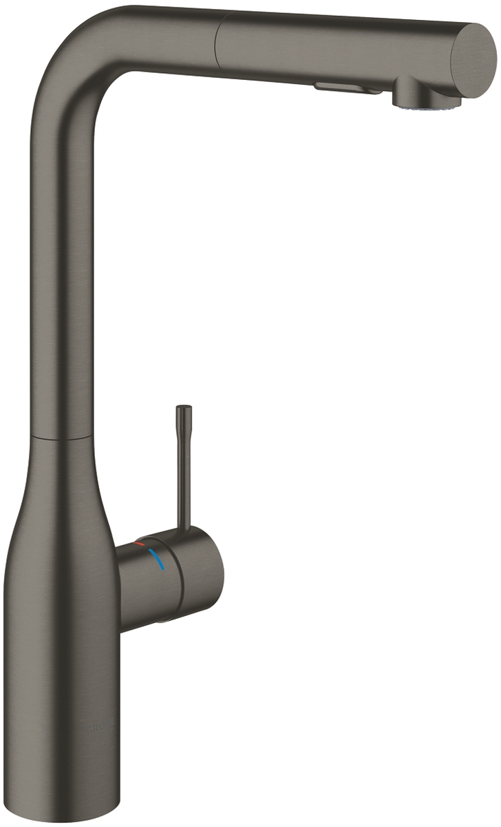 Darmowa Dostawa - Bateria kuchenna stojąca brushed hard graphite Grohe Essence 30270AL0