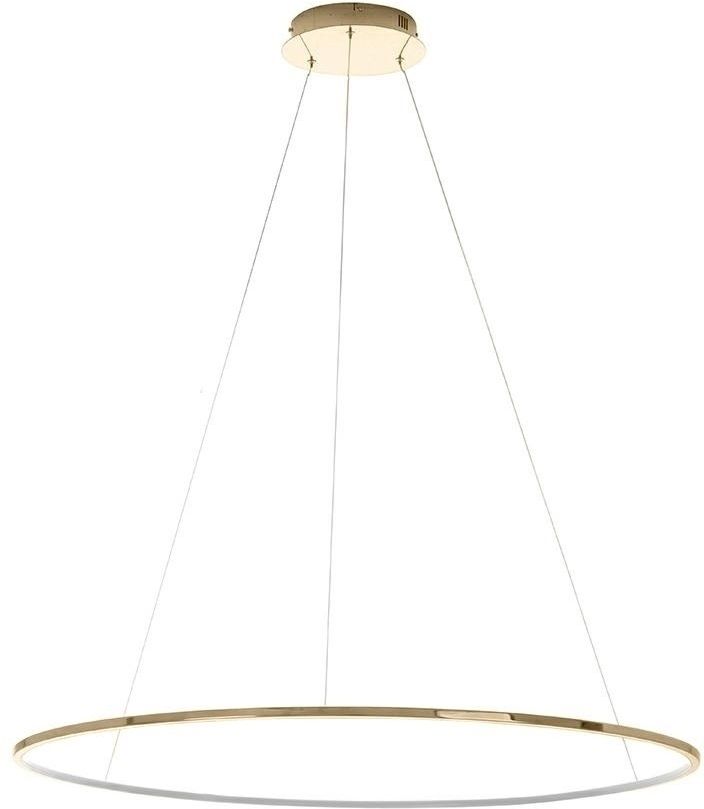 Darmowa Dostawa - Lampa wisząca 1x20 W złota Moosee Ring Slim MSE1501100156