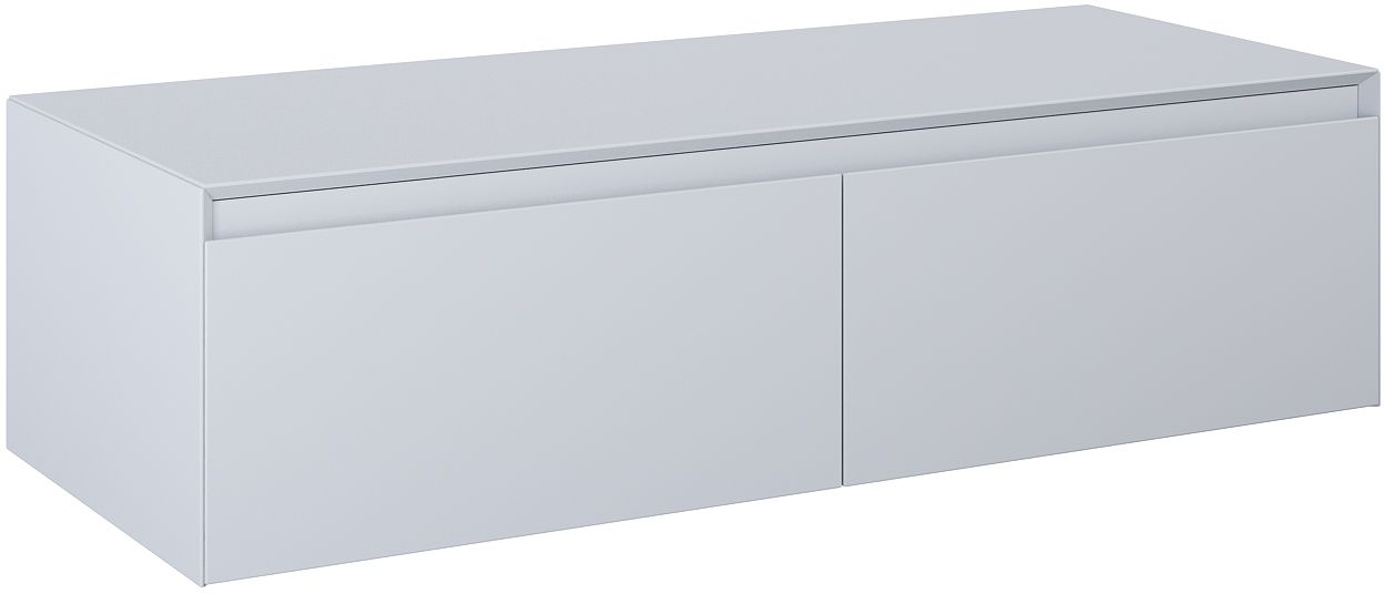 Darmowa Dostawa - Szafka z blatem 120x45.8x31.9 cm boczna wisząca szara Elita Split Slim RE081204057040