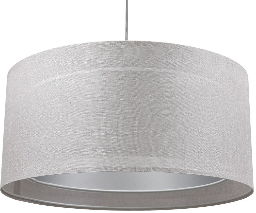 Darmowa Dostawa - Lampa wisząca 1x60 W szary/popielaty-srebrna BPS Koncept Duo len light 0MGO00350