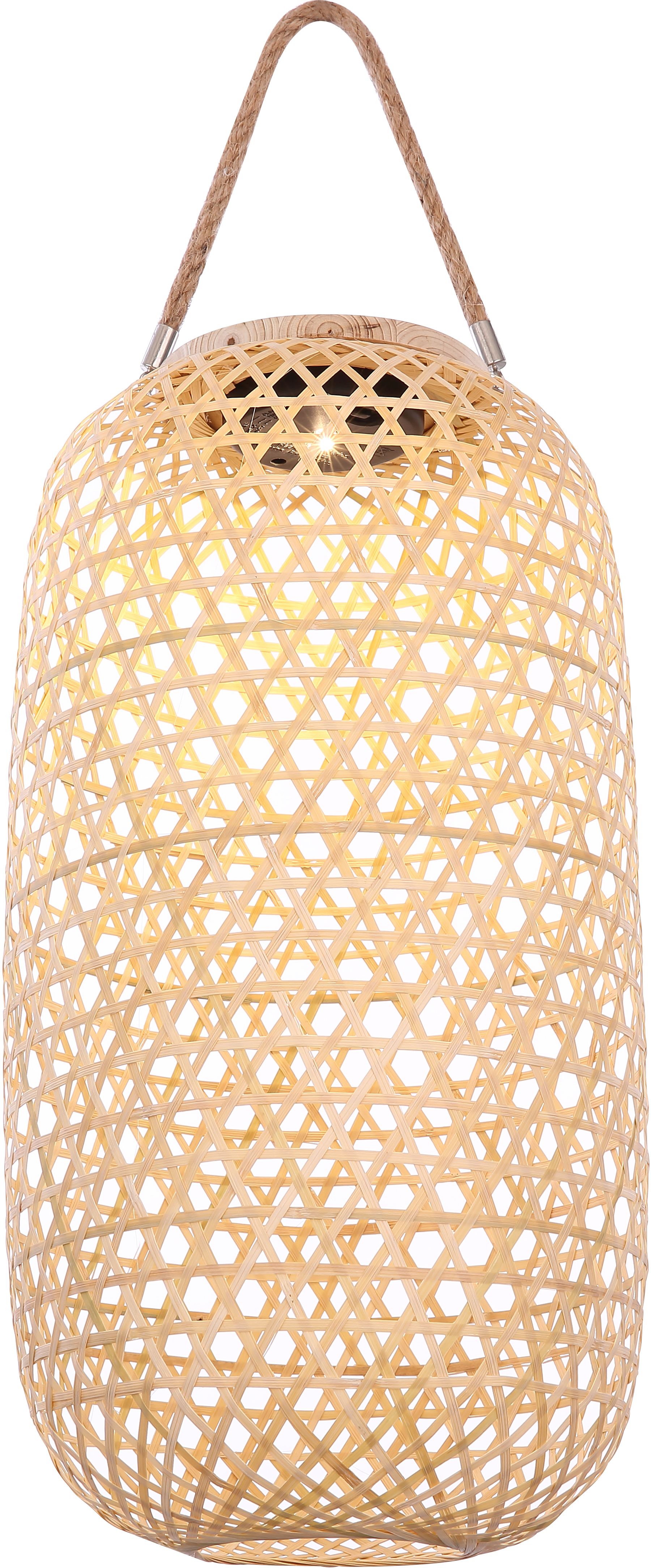 Darmowa Dostawa - Lampa solarna wisząca 1x0.06 W beżowa Globo Lighting Solar 33671