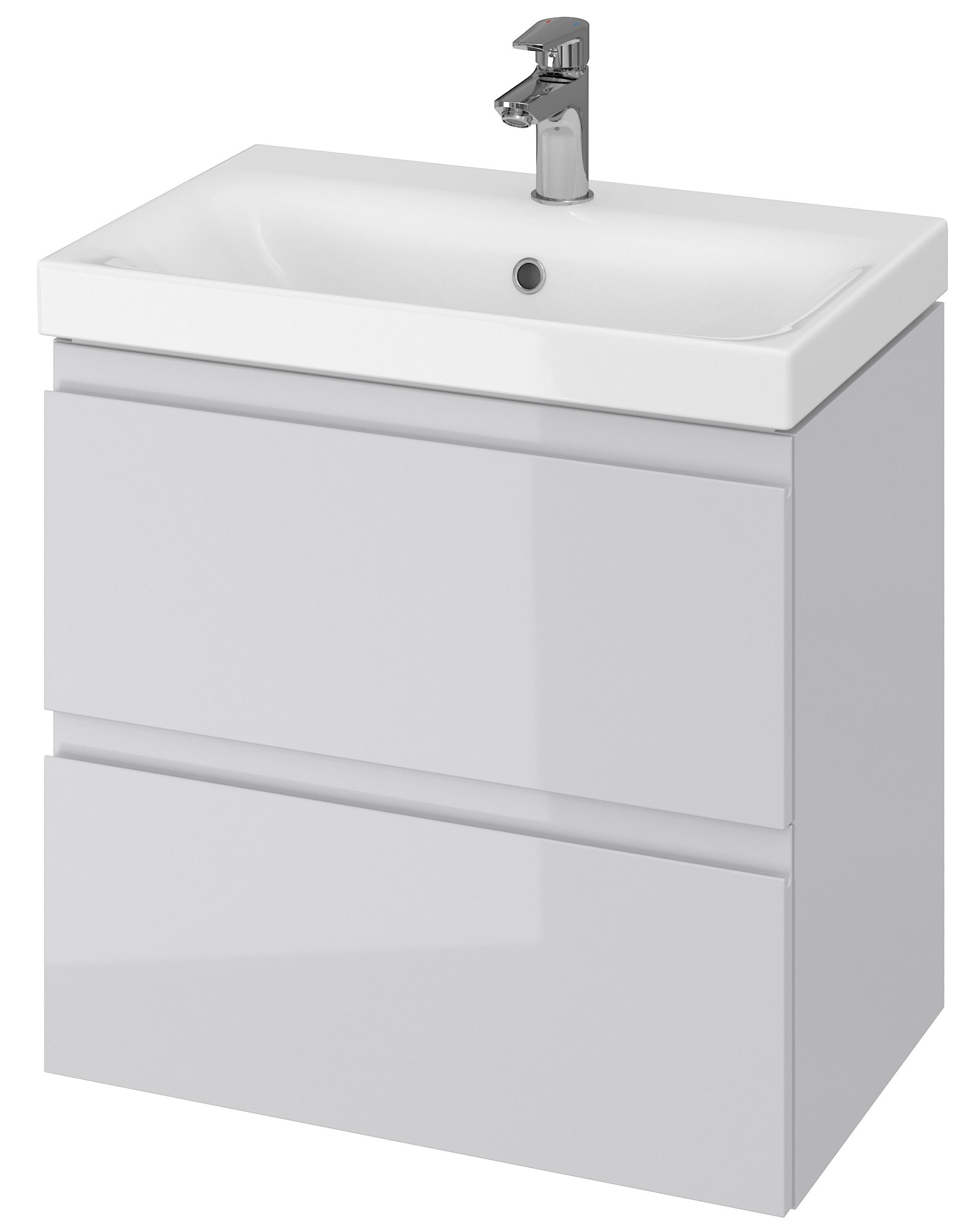 Darmowa Dostawa - Szafka wisząca podumywalkowa 59.5x37.5 cm Cersanit Moduo S590003ECO
