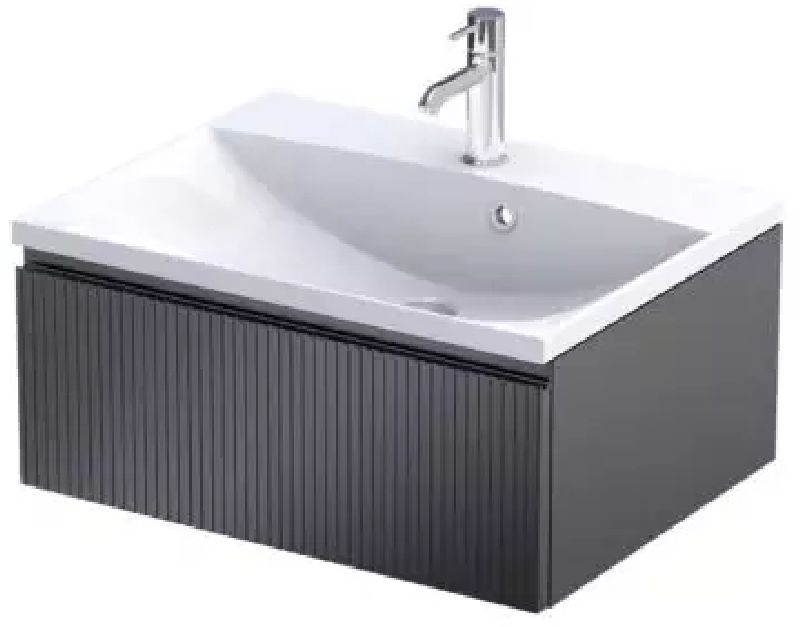 Darmowa Dostawa - Szafka 59.6x45.5x25 cm podumywalkowa wisząca czarna Oristo Brylant OR36SD1S608R