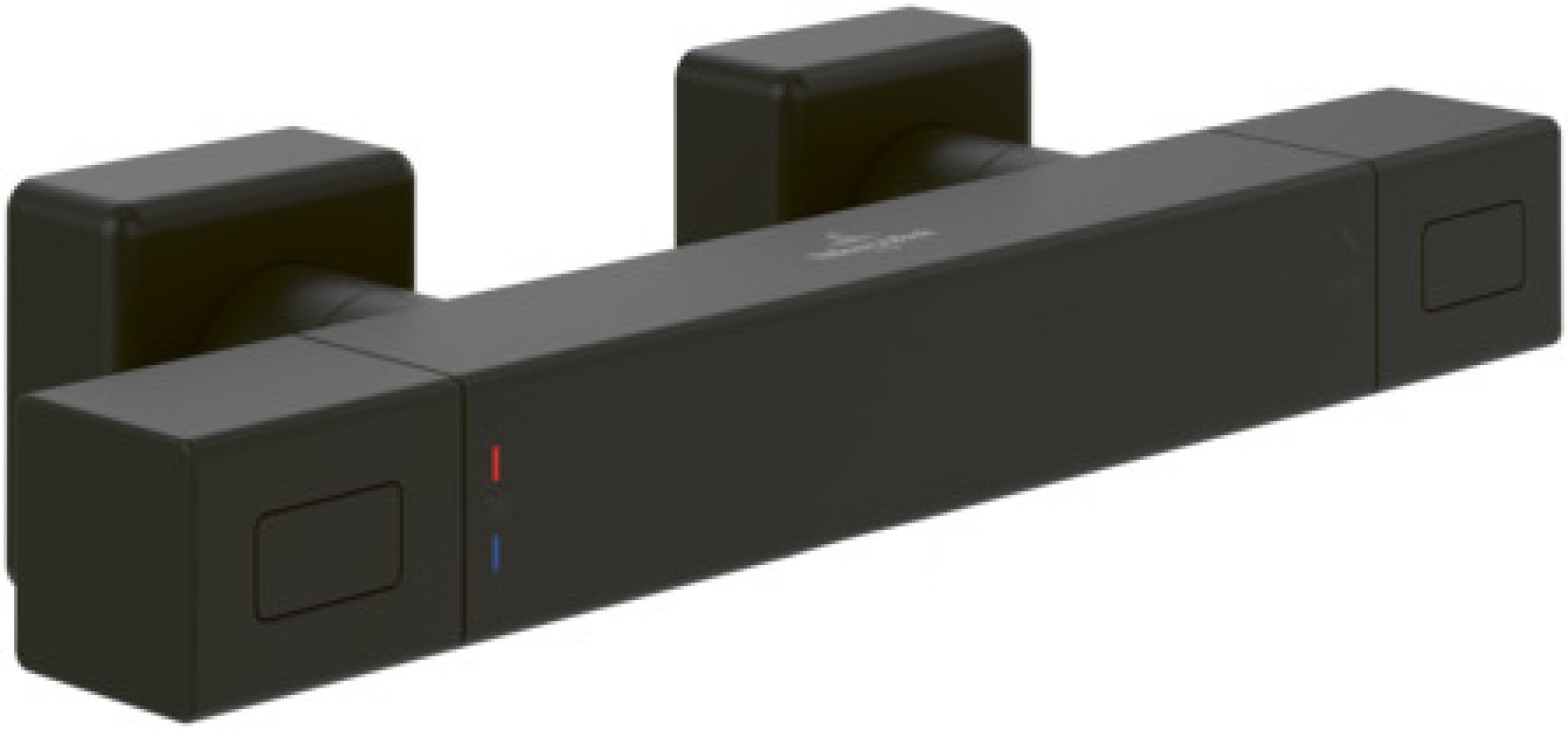 Darmowa Dostawa - Bateria prysznicowa ścienna termostatyczna czarna Villeroy & Boch Universal Taps & Fittings TVS000018000K5