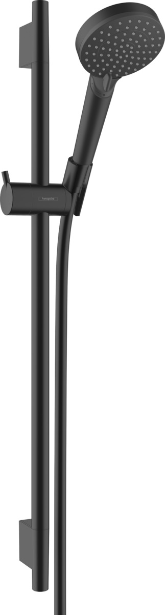Darmowa Dostawa - Zestaw prysznicowy ścienny czarny Hansgrohe Vernis Blend 26422670