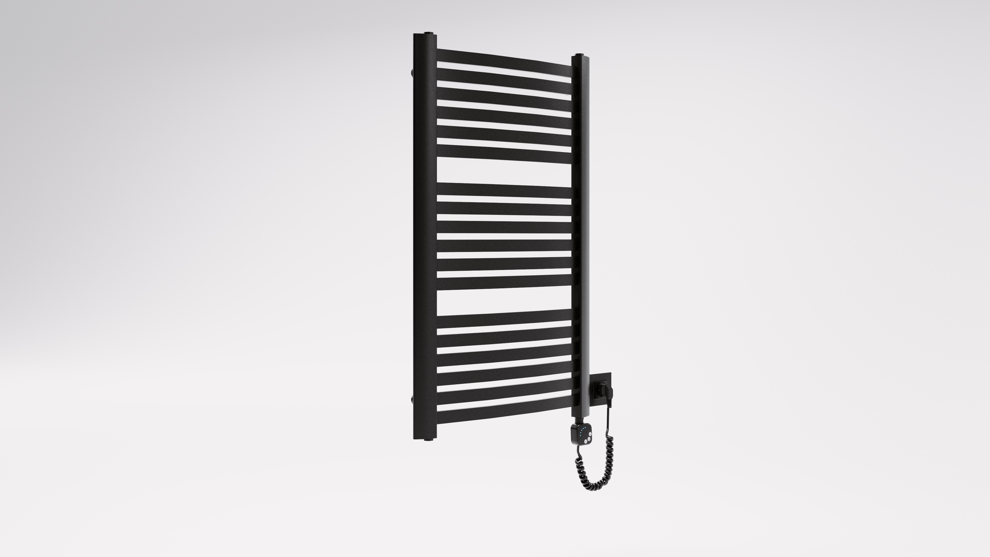 Darmowa Dostawa - Grzejnik elektryczny 76.5x48 cm czarny Luxrad Kastor Elektro KAST765480S040ERG