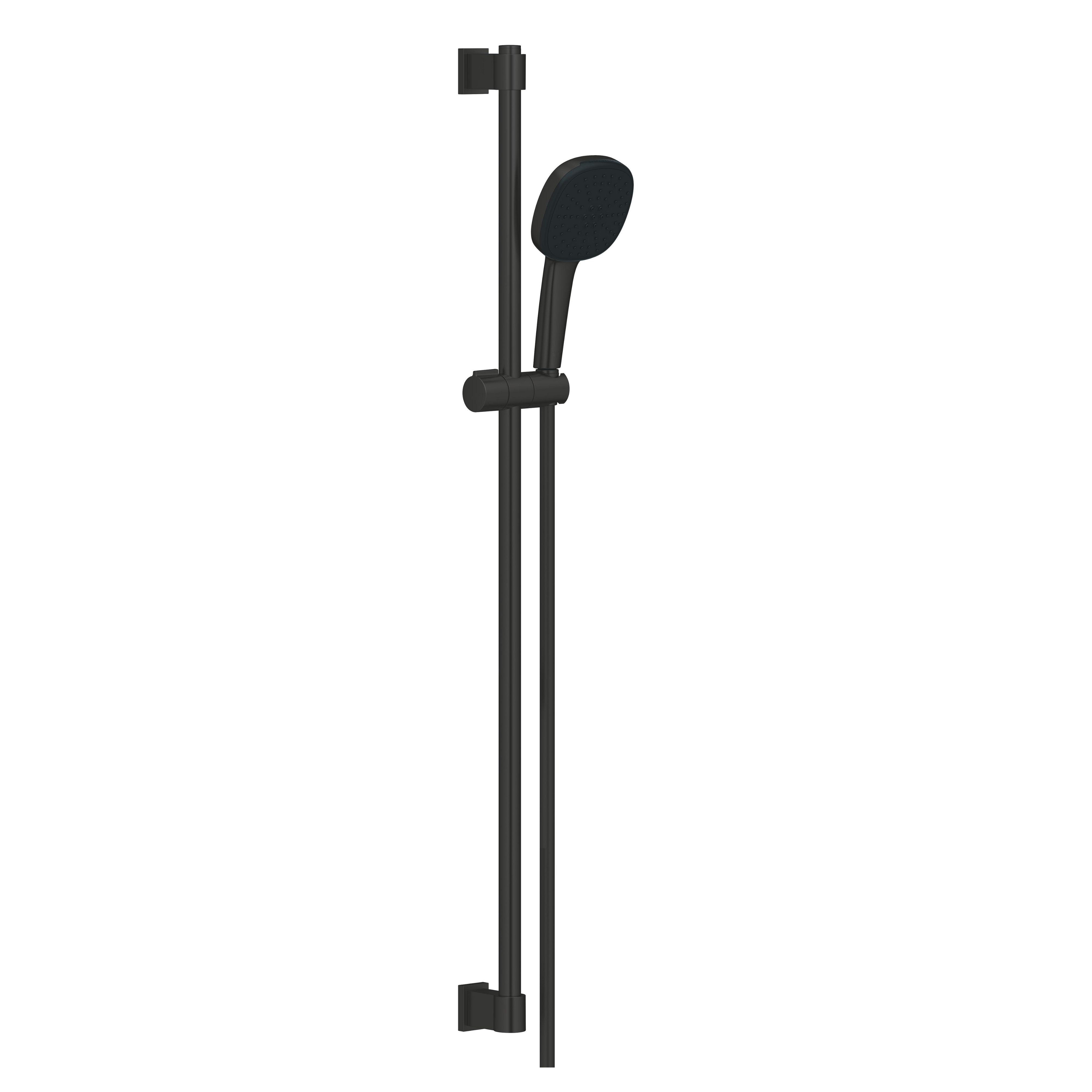 Darmowa Dostawa - Zestaw prysznicowy ścienny czarny Grohe Vitalio Comfort 269302431