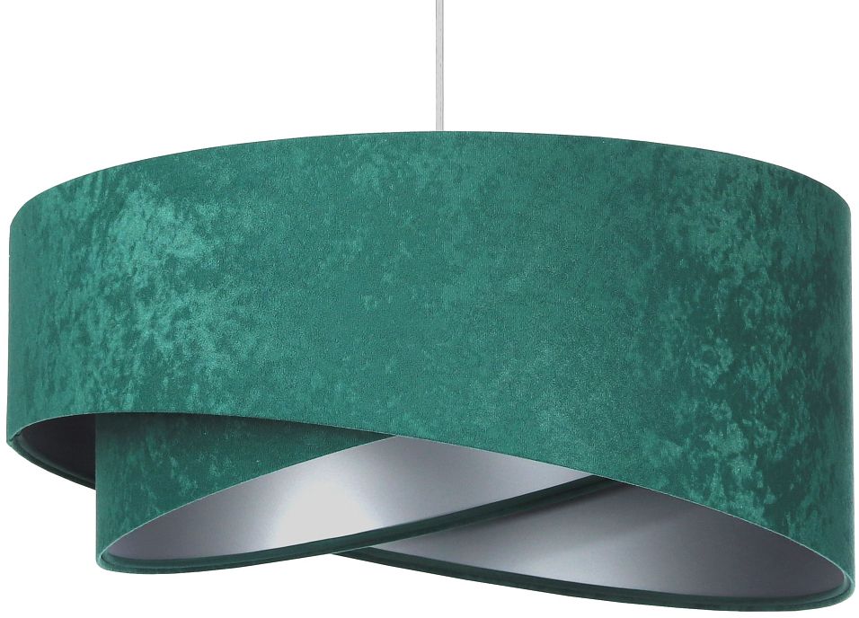 Darmowa Dostawa - Lampa wisząca 1x60 W zielona-srebrna BPS Koncept Galaxy 0604002